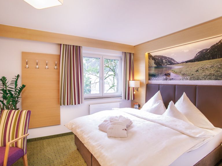 Double room at Hotel Sägerhof, Tannheim