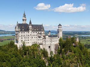 Das historische Schloss Neuschwanstein